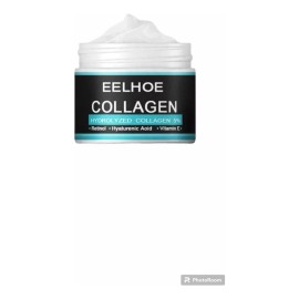 Eelhoe Crema Colágeno, Para Hombre, + Ácido Hialurónico + Retinol+v