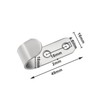LT Easiyl 20 Sets 2-Hole Guy Hooks 49x16mm Stainless Steel
