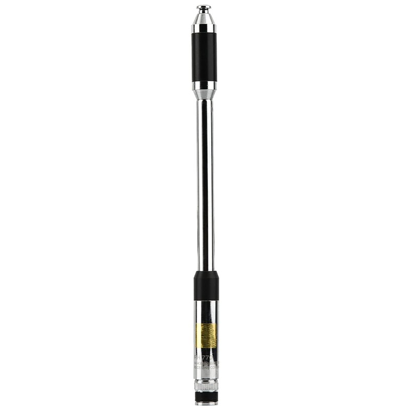RH770 Dual Band BNC Antenna Extendable Antenna Stainless Steel Radio