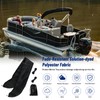 HWEIUA Bimini Top Storage Boot 91"-96" Width, 600D Heavy-Duty Waterproof