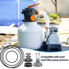 ZHIYUQL Set of 12 Pool Pump Seal Sand Filter System