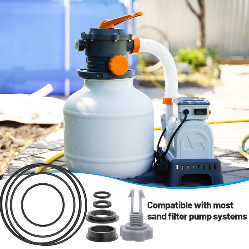 ZHIYUQL Set of 12 Pool Pump Seal Sand Filter System