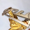 Plumb Chum Plumbers Professional Keyring Plumbing Multi Tool, Many Trade