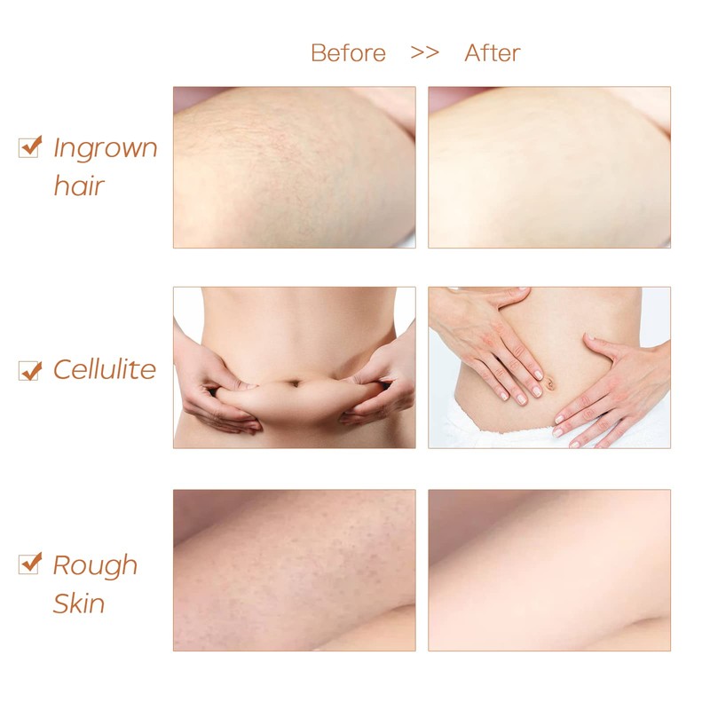 ICANdOIT Very Stiff Dry Brushing Body Brush for Men&Women, Long