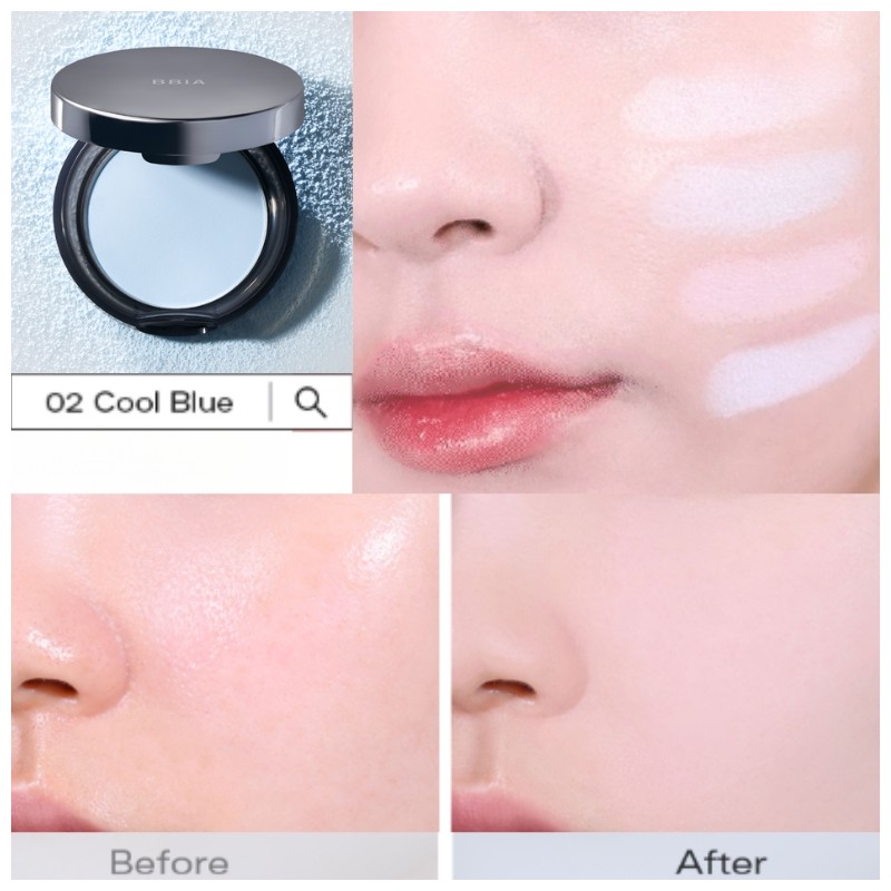 BBIA Eau Powder Pact 9g, Shade:02 Cool Blue