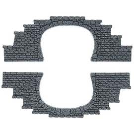 Noch 44430 12 x 4 cm Tunnel Portal Double Track Landscape Modelling (2-Piece)