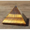 NATURAL TIGER EYE MEDIUM GEMSTONE PYRAMID 27-30mm