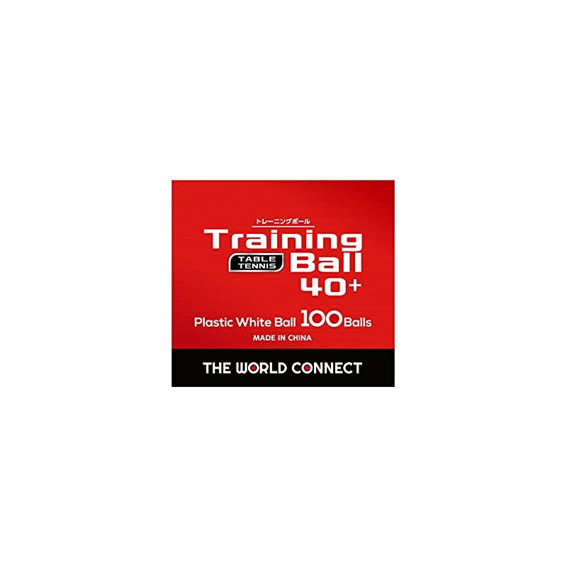 DONIC TWC World Training Balls, Box of 100 Balls