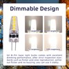 Flylin 10Pcs G4 LED Light Bulbs, 2W Dimmable Bi-pin G4