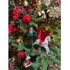 Kaemingk Weihnachtskugel, Glas, rot, 56 X 39.5cm, 6
