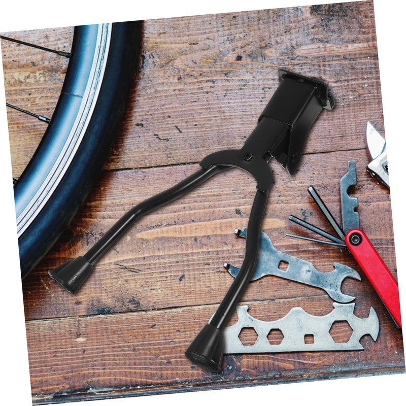 BIUDECO Bike Kickstand Holder Double Leg Support Folding Bike Parking