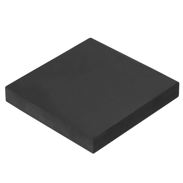PATIKIL Rubber Bench Block 4"x4"x0.6", Square Stamping Base for Jewelers