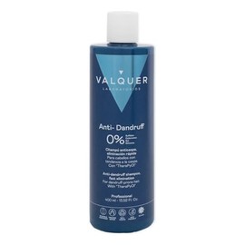 Valquer Shampoo Anticaspa Zero% – Sin Sulfatos, Sal ni Siliconas – Con Piroctona Olamina y TheraPyOl – Vegano – Para Cuero Cabelludo Sensible - 400 ml