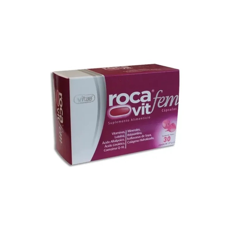 Rocavit Fem C30 Cápsulas Vitaminas Y Minerales