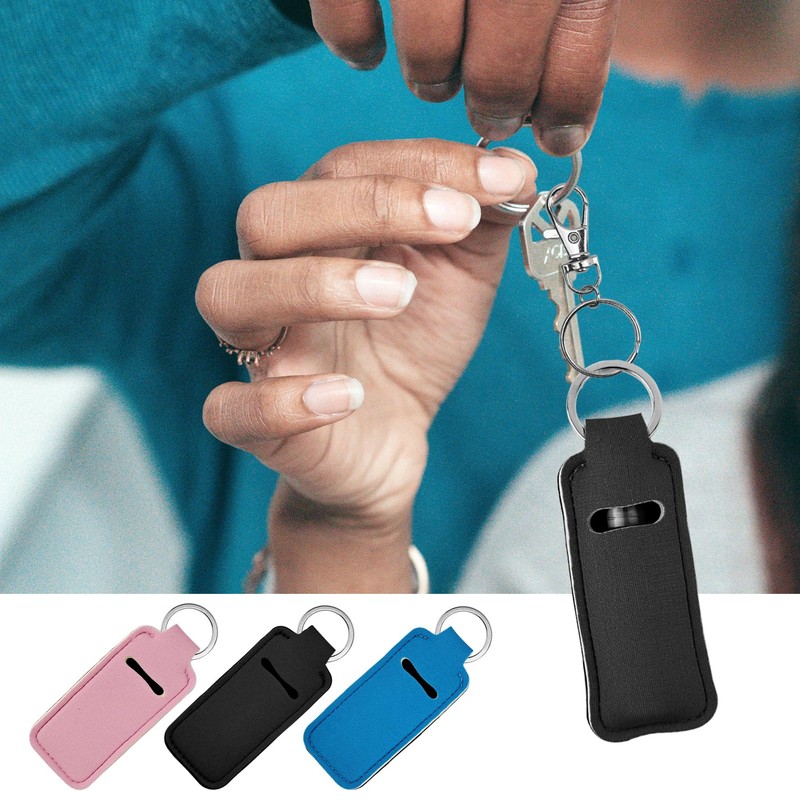 GZFCSL 3 Pack Chapstick Holder, Lip Balm Holder, Lip Gloss