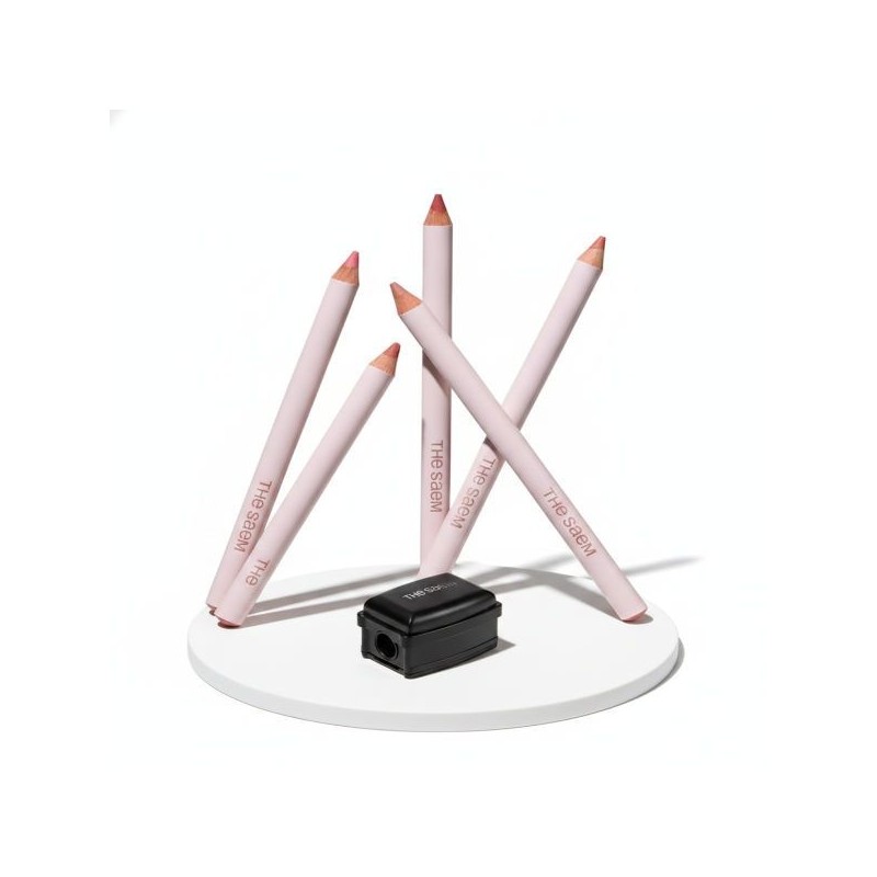 THESAEM [2PACK] Cover Perfection Lip Pencil 10colors (sharpener provided) Peach
