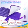 KEEPOW 6 PCS Reusable Mop Pads Compatible with Flash Powermop,