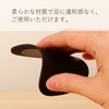 Columbus Size Adjustment Pad for Toes, Regular Type, Black
