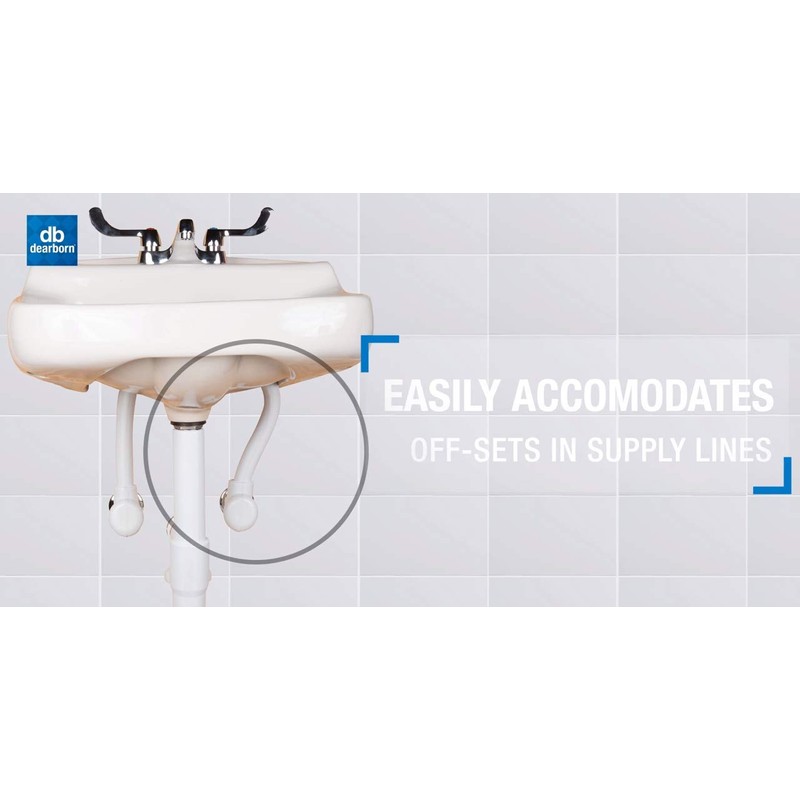 Dearborn ADA100 Full Cover Kit, Offset Grid Drain, Two Supply