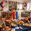 NjaoHoo Real Wax LED Flameless Short Taper Candles with Remote,