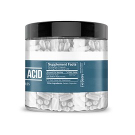 Earthborn Elements Hyaluronic Acid 200 Capsules, Pure & Undiluted, No Additives