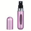 Travel Size Refillable Perfume Atomizer, 5ml Portable Spray Bottle (Pink)