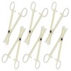 Piercing Clamps - Autdor 25Pcs Piercing Forceps Triangle Slotted Disposable