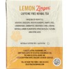 Celestial Seasonings Lemon Zinger Herb Tea (3x20 bag)