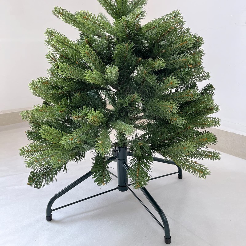 YUNSTK 35cm Christmas Tree Stand for Artificial Trees, Metal Xmas