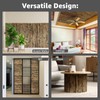 Art3d Bamboo Wall Panels for Interior Wall Decor48"H x 96"L