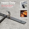 CCJH 5FT/60'' Bi-Folding Barn Door Hardware Sliding Track kit Heavy