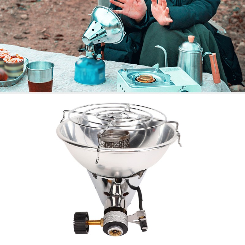 Mini Gas Heater with Electron Lighter Portable Heating Gas Stove