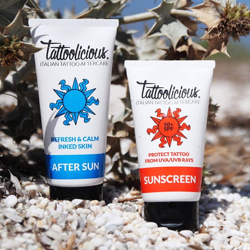 TATTOOLICIOUS After Sun - After Sun Cream for Tattoo, with