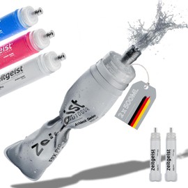 zeitgeist OUTDOOR Soft Flask 500 ml FRX Pro (Set of 2) Running Bottle, TPU, BPA-Free, Folding Bottle, Foldable Water Bottle for Running, Trail, Running, Cycling, Jogging, Sports