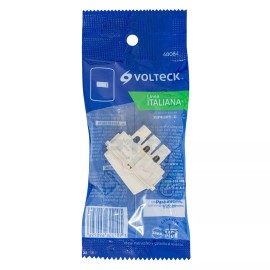 Volteck APSE-I Single switch, Italian line, ivory color