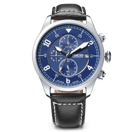 TIME100 Watch for Men Mens Fashion Quartz Watch,Multifunctional Business and Leisure Watches with Three Sub Dial Chronograph Calendar