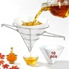 Maple Syrup Filter Holder with 10 Pcs Filter Paper, Oil