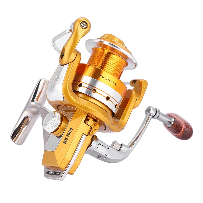 Durable Lightweight Metal Heavy Duty Casting Spinning Fishing Reel Fisher