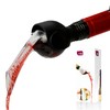 Evervino Wine Opener Aerator Vacuum Pump - 5in1 Wine tool(Black)