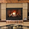 Stanbroil Set of 4 Gas Logs Decorative Ceramic Pine Cones