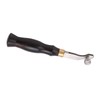 Leather Creaser 0.5mm Regulable Screw Ebony Handle Arc Design Stainless