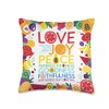 Inspirational Fruit Of The Spirit Galatians 5:22 Christian Throw Pillow