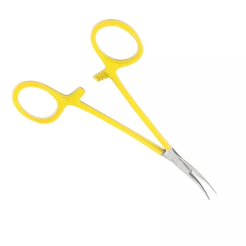 Unbranded Premium Pet Hair-Tick Puller 5 "Curved "Fine" Locking Handle