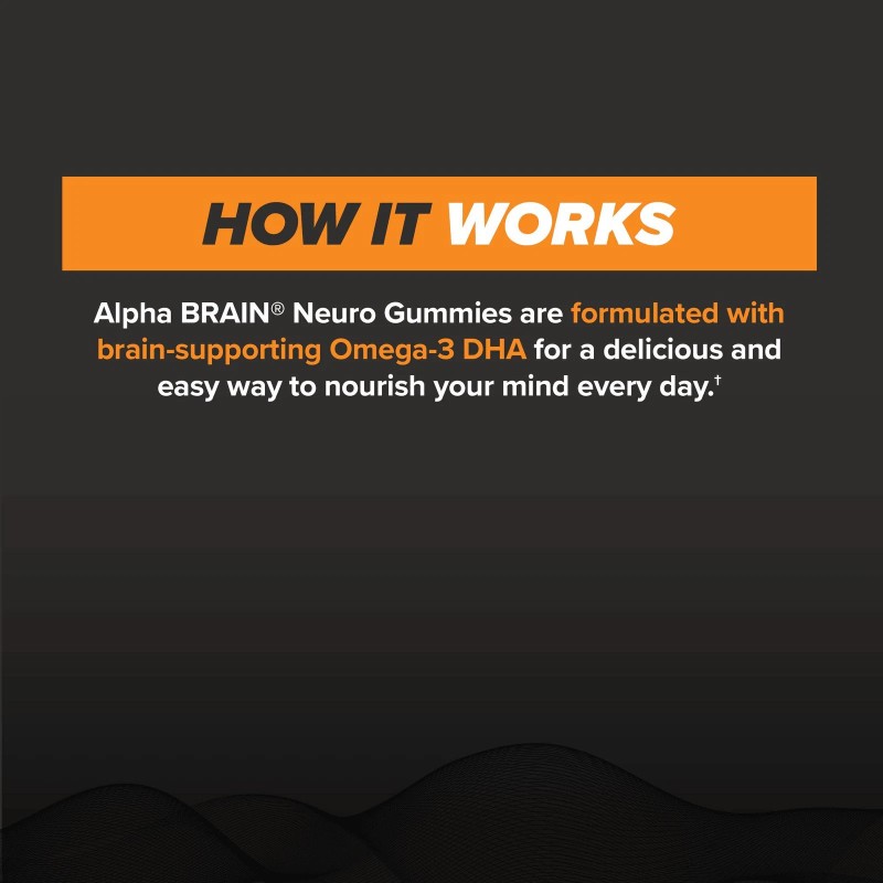 ONNIT Alpha BRAIN® Neuro Gummies, Daily Brain Health & Cognition