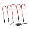 Christmas Candy Cane Lights 1 for 5 IP65 Waterproof 8
