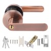Passage Door Lever Set Aluminum Alloy Simple Modern Door Entry