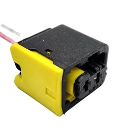 2 Pin Female HDSCS Pre-wired Connector Harness Plug 1-1418483-1 with 30cm of Cable