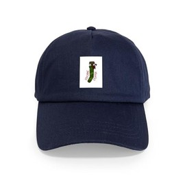 CafePress Puppy Stocking Stuffer Unique Adjustable Baseball Hat Navy