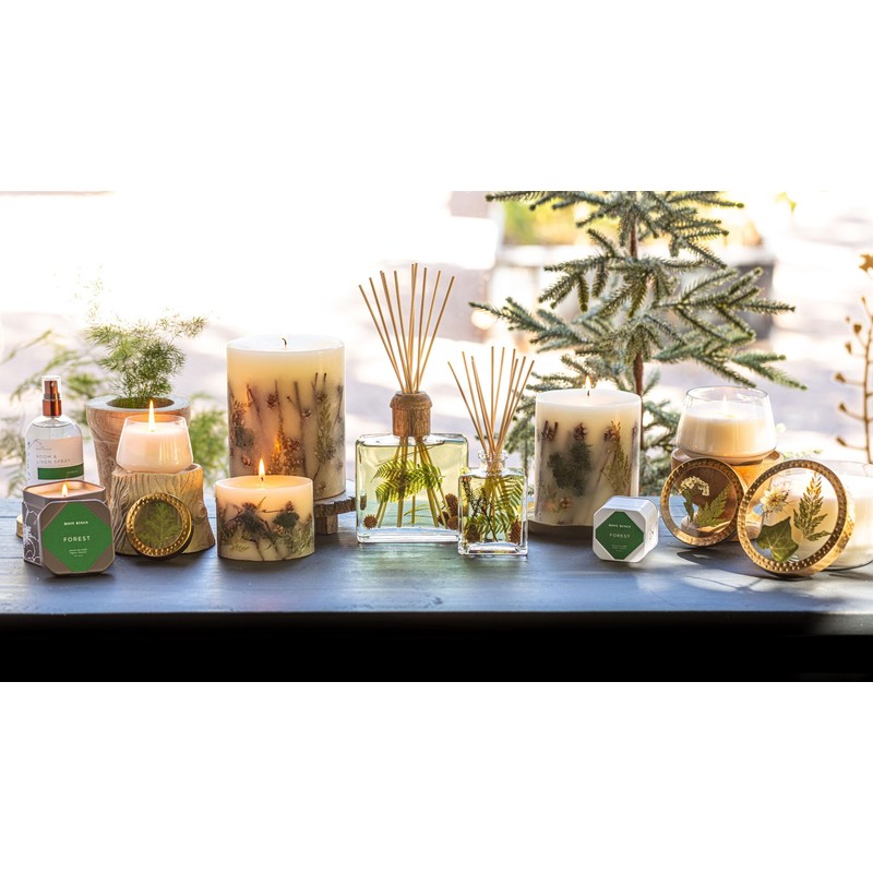 Rosy Rings Forest Botanical Reed Diffuser 4oz - Lasts 6-12