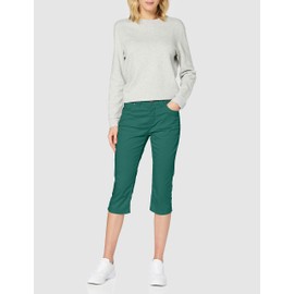 Q/S designed by - s.Oliver Women's 46.906.76.2130 Shorts, Green, 38, Green, 38